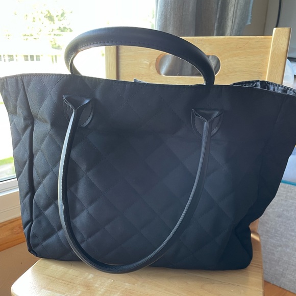 BN Making Strides Against Breast Cancer Black Shoulder Strap Large Purse/Tote - Picture 2 of 4